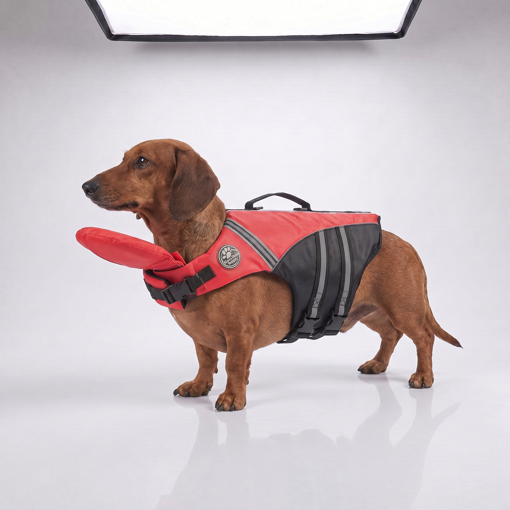 HeadUp - dog life jacket with chinlift® head rest