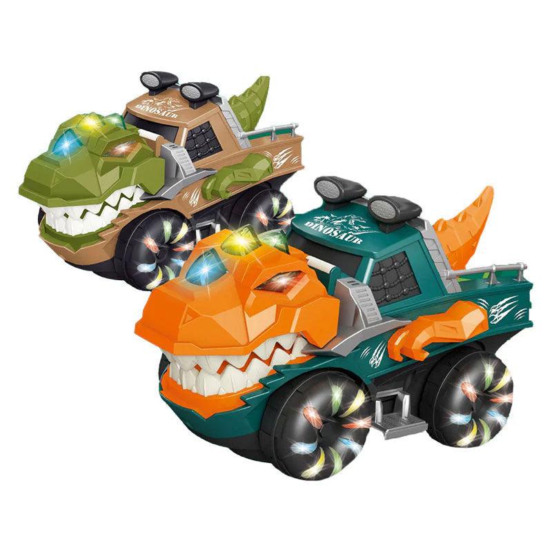 Interactive LED Dinosaur Chariot Toy – for kids ages 3+