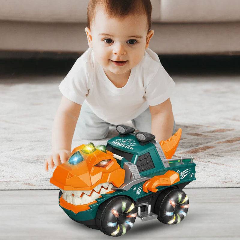 Interactive LED Dinosaur Chariot Toy