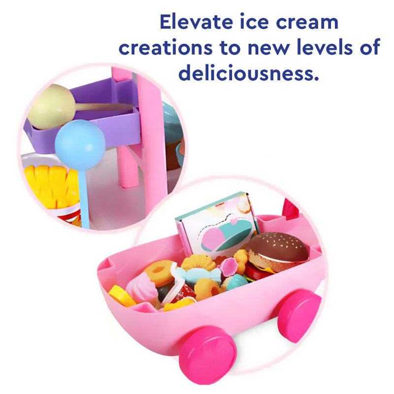 Little Vendor Ice Cream Cart