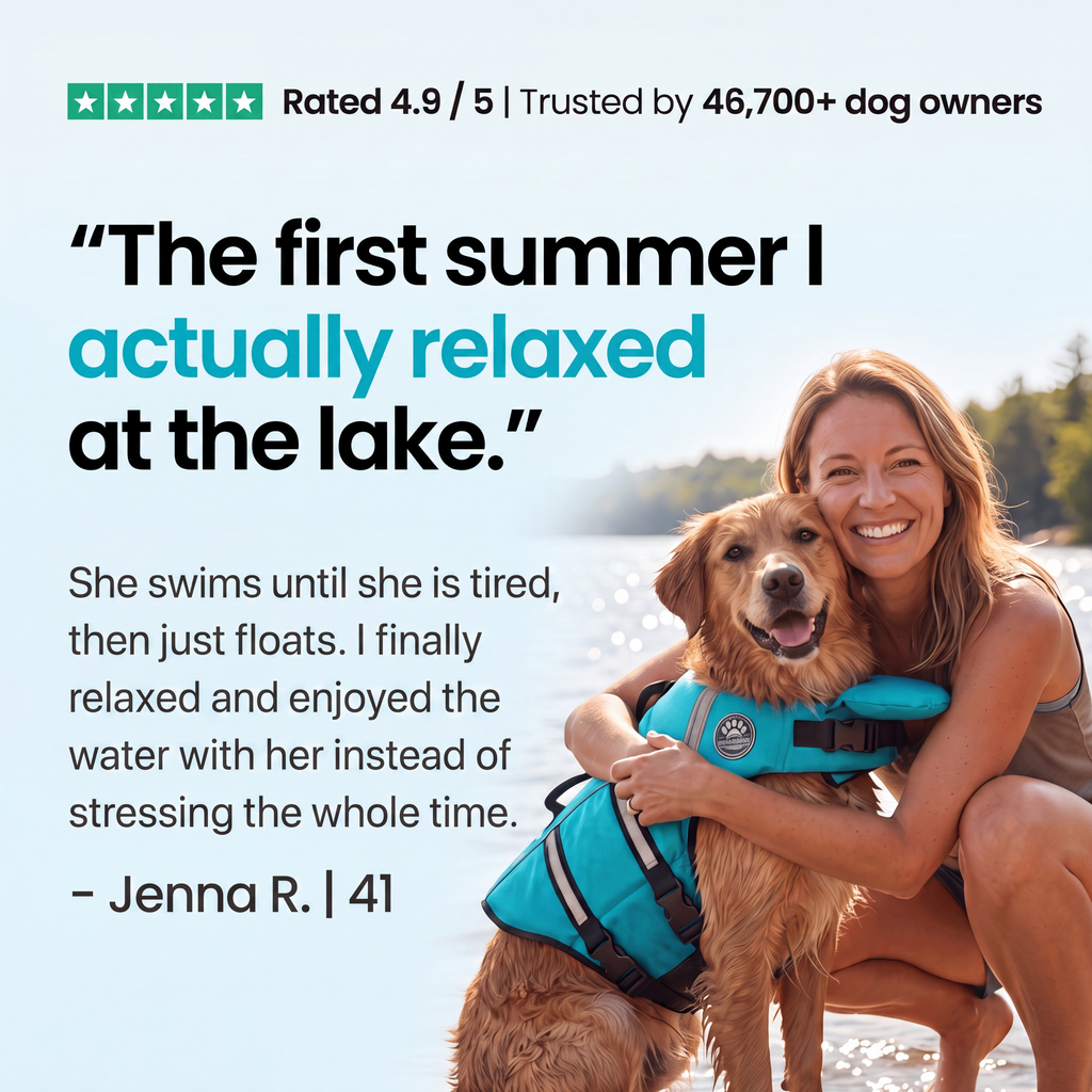 HeadUp - dog life jacket with chinlift® head rest