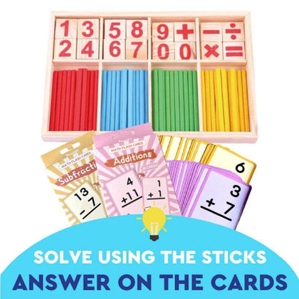 Math Sticks & Cards