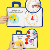 My First Portable Fun Activity Learning Montessori Book