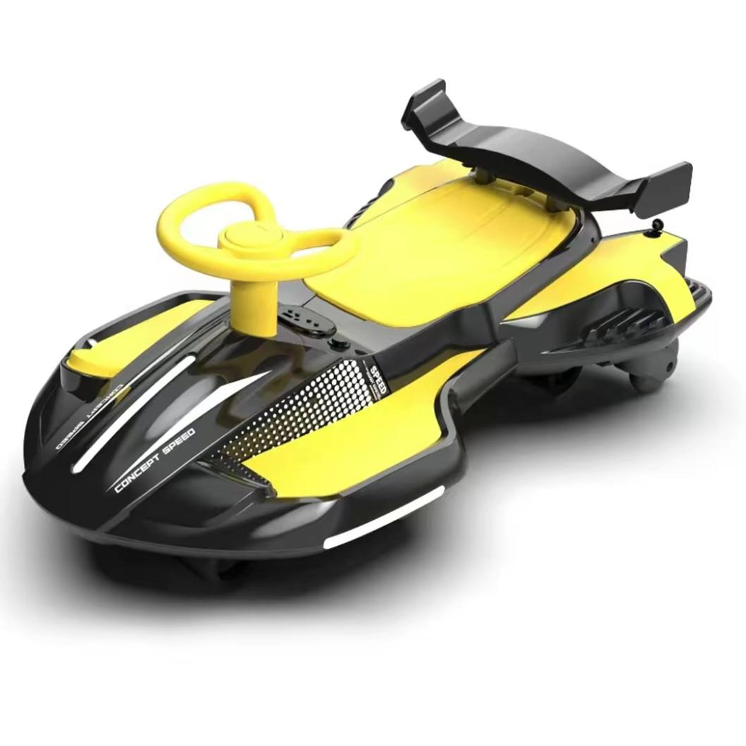 12V Electric Wiggle Car with Lights & Music