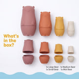 Silicone Nesting Bears