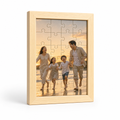Custom Photo Wooden Puzzle 6*4 with Solid Wood Frame