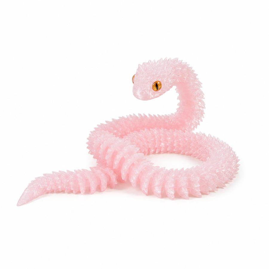 Articulated 3D-Printed Viper Snake (view 11)