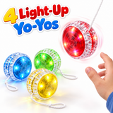 Light-Up Trick Yo-Yo (4 Pack)