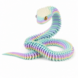 Articulated 3D-Printed Viper Snake – gift idea for kids and grandchildren