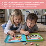 Magnetic Animal House Matching Game
