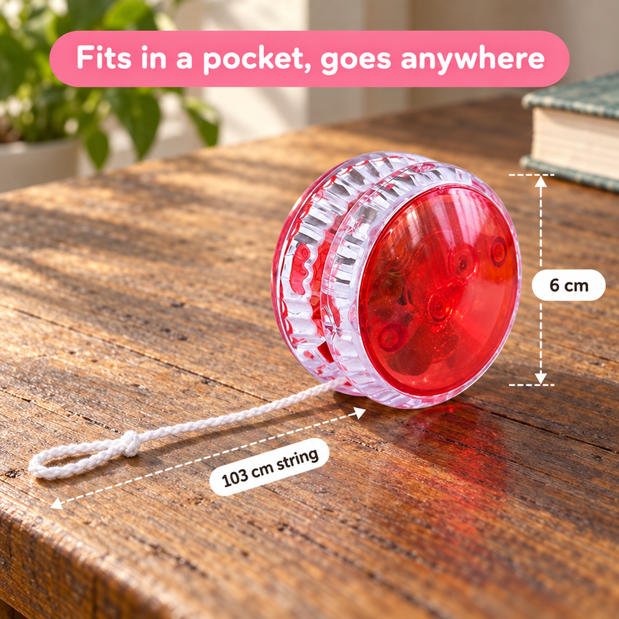 Light-Up Trick Yo-Yo (4 Pack)