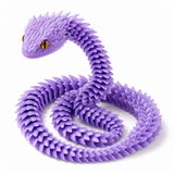 Articulated 3D-Printed Viper Snake (view 4)