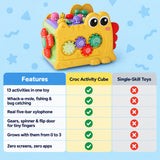 Whack-a-Mole Activity Cube with Xylophone