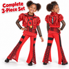 Metallic Rocker 3-Piece Costume Set