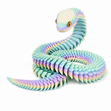 Articulated 3D-Printed Viper Snake