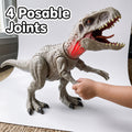 Big T-Rex Dinosaur Figure with Roar Sound & Light