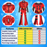 Metallic Rocker 3-Piece Costume Set