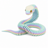 Articulated 3D-Printed Viper Snake – action figure