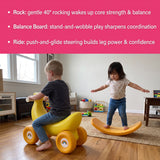 Banana-Mobile 3-in-1 Rocker, Balance Board & Ride-On