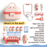 Little Doctor Play Kit with Hippo Carry Case