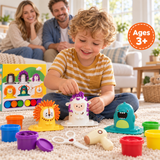 Animal Barber Clay Play Set