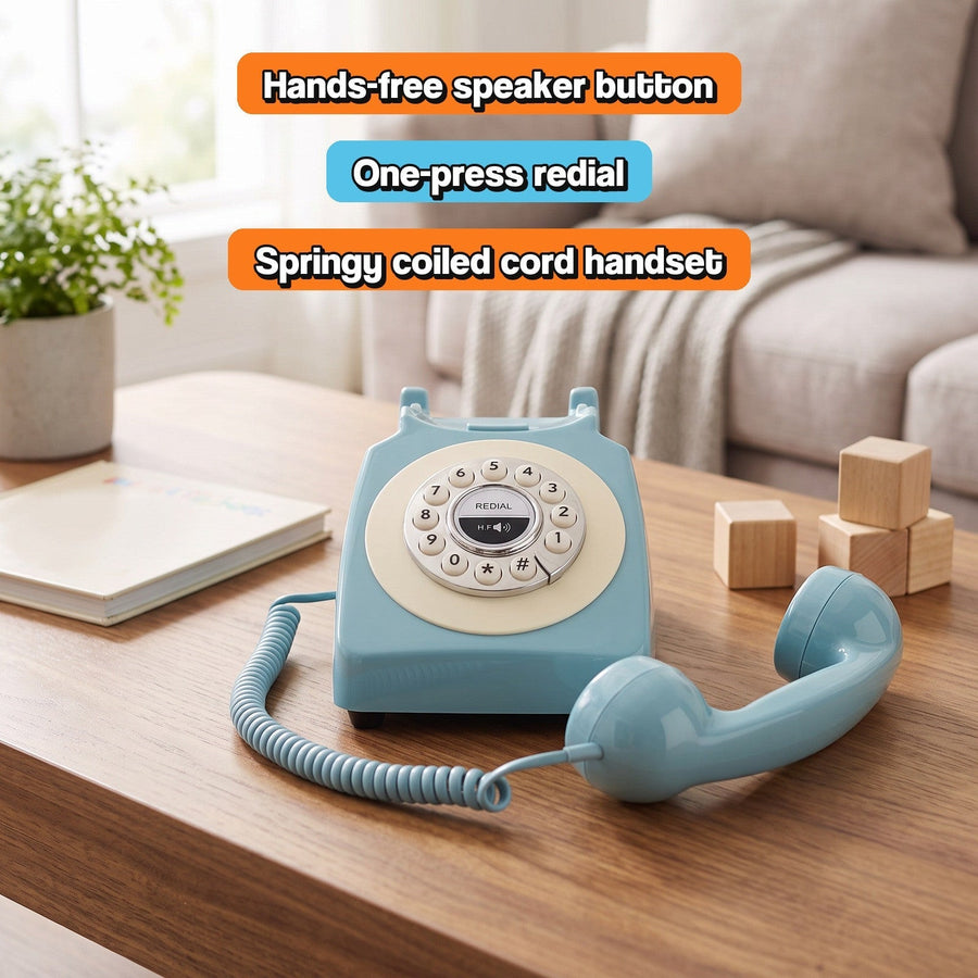 Retro Rotary Bluetooth Telephone