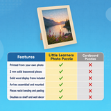 Custom Photo Wooden Puzzle 6*4 with Solid Wood Frame