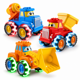 Motion-Activated Monster Truck Toy Set