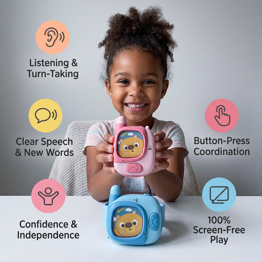 Kids Walkie-Talkie Watch Set