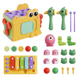 Whack-a-Mole Activity Cube with Xylophone