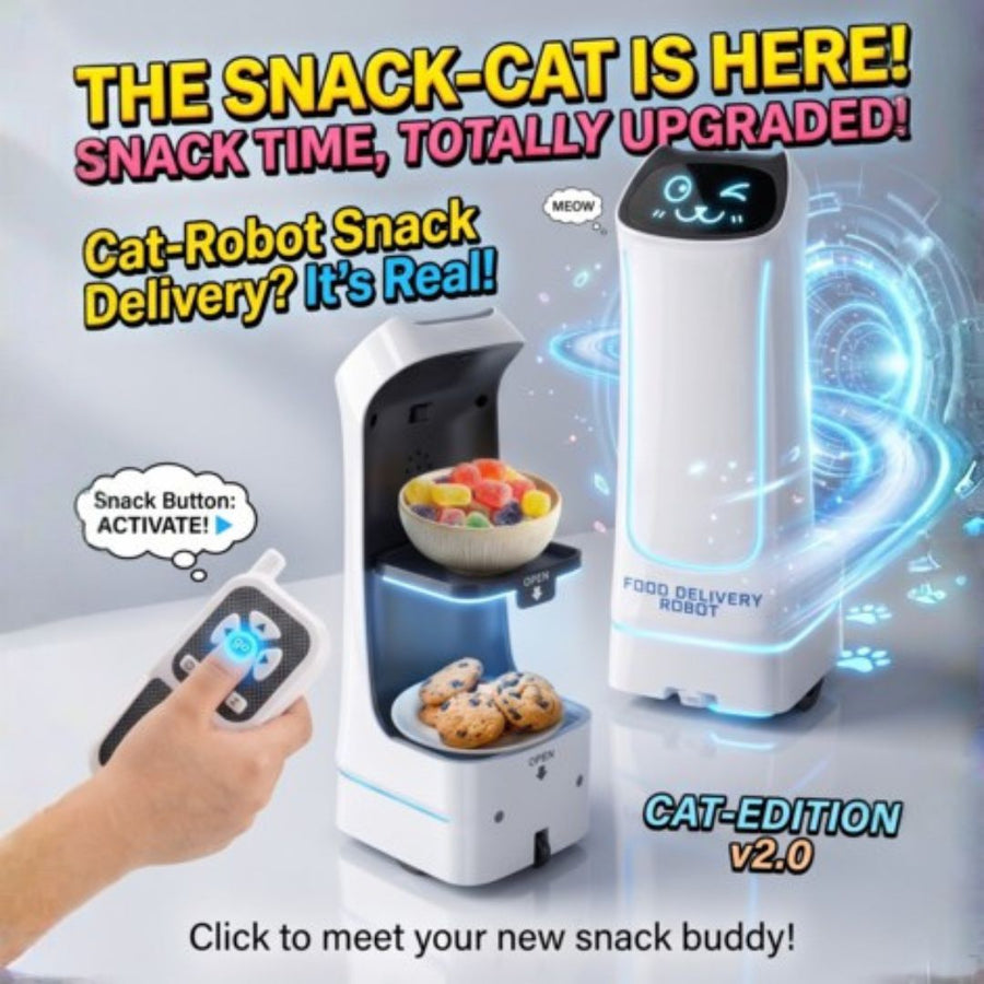 SnackBot the Delivery Robo-Kitty