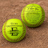 To My Granddaughter Never Forget How Much I Love You | Personalized Softball